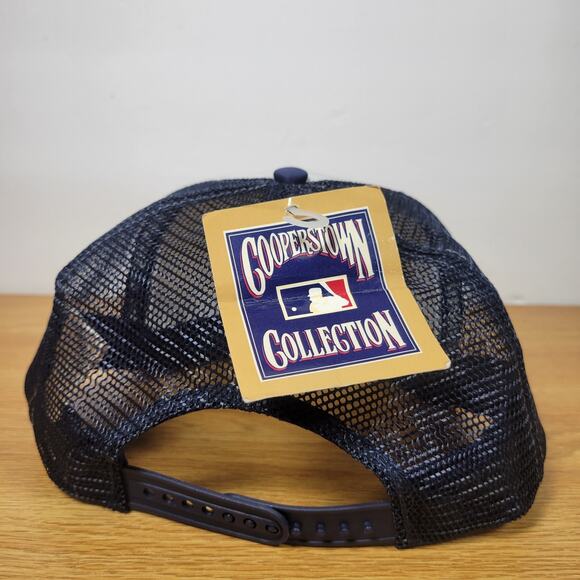 Vintage Los Angeles Anaheim Angels Hat Cap White Red Blue Snapback Foam Mens - Picture 8 of 10